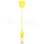 E27 Пендел Жълт