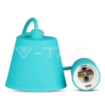 E27 Пендел Зелен