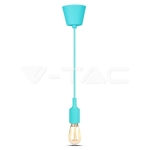 E27 Пендел Зелен