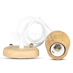 Висящ Пендел Бял Кабел