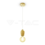 Висящ Пендел Бял Кабел