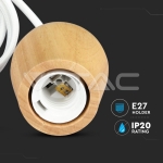 Висящ Пендел Бял Кабел