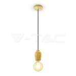 Висящ Пендел Лилав Кабел