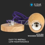 Висящ Пендел Лилав Кабел