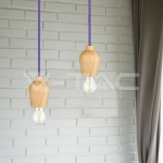 Висящ Пендел Лилав Кабел