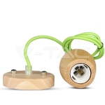 Висящ Пендел Зелен Кабел