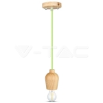 Висящ Пендел Зелен Кабел