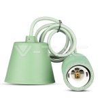 Бетонен Пендел Светло Зелен