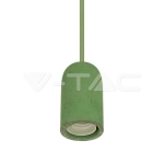 Бетонен Пендел Светло Зелен