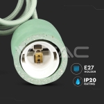 Бетонен Пендел Светло Зелен