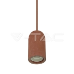 Бетонен Пендел Светло Червен