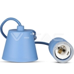 Бетонен Пендел Светло Син