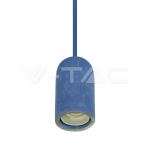 Бетонен Пендел Светло Син