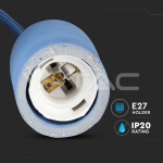 Бетонен Пендел Светло Син