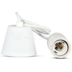 Бетонен Пендел Светло Бял