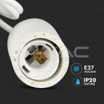 Бетонен Пендел Светло Бял