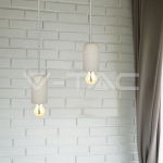 Бетонен Пендел Светло Сив