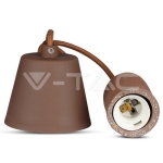 Бетонен Пендел Светло Кафяв