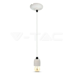 Пендел Порцеланова Фасунга E27 Бял