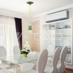 Пендел Порцеланова Фасунга E27 Зелен