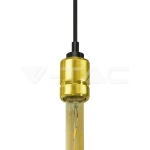 Пендел Златно Алуминиев с Релеф