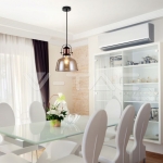 Стъклен Пендел Кафяво Прозрачно Стъкло