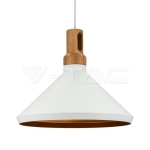 Пендел Бяла Шапка Основа Дърво Малък Ф250