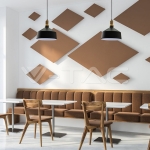 Пендел Черна Шапка Основа Дърво Широк