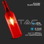 Пендел Бутилка Червен