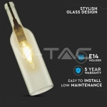 Пендел Бутилка Прозрачен