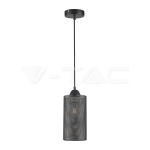 Пендел Черен Мат С Черен Кабел