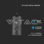 Пендел Черен Мат С Черен Кабел