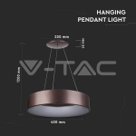 20 LED Пендел Димиращ Кафе 3000K