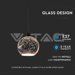 Пендел 3D E27 250мм