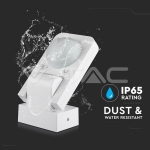 Инфраред Датчик за Движение Бял 360°