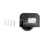 Инфраред Датчик за Движение Стена черен