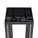 1W Соларна Стенна Табела SAMSUNG Чип Сива 3000K