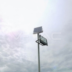 12W LED Прожектор с Фотоволтаичен Панел 4000K