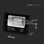 20W LED Соларен Прожектор 4000К Черно Тяло