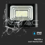 35W LED Прожектор с Фотоволтаичен Панел 4000K