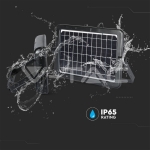 10W LED Прожектор Соларен Двулицев Черно Тяло 4000K