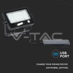 10W LED Прожектор Соларен Двулицев Черно Тяло 4000K