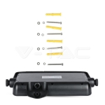 10W LED Прожектор Соларен Двулицев Черно Тяло 4000K