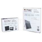 16W LED Прожектор с Фотоволтаичен Панел 6000K