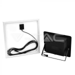 20W LED Прожектор с Фотоволтаичен Панел 6000K