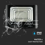 20W LED Прожектор с Фотоволтаичен Панел 6000K