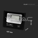 50W LED Прожектор с Фотоволтаичен Панел 6000K