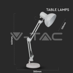 Настолна Лампа Е27 Черна 325x560 PIXI