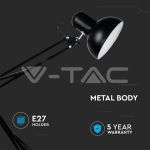 Настолна Лампа Е27 Бяла 450x1630 PIXI Захващане