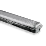 LED Водозащитено тяло PC/PC 2x1200мм 36W Бяла Светлина